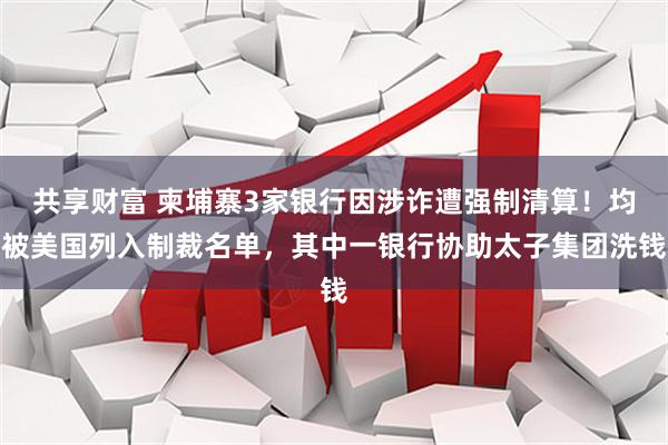 共享财富 柬埔寨3家银行因涉诈遭强制清算！均被美国列入制裁名单，其中一银行协助太子集团洗钱