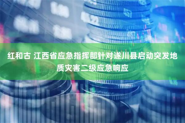 红和古 江西省应急指挥部针对遂川县启动突发地质灾害二级应急响应